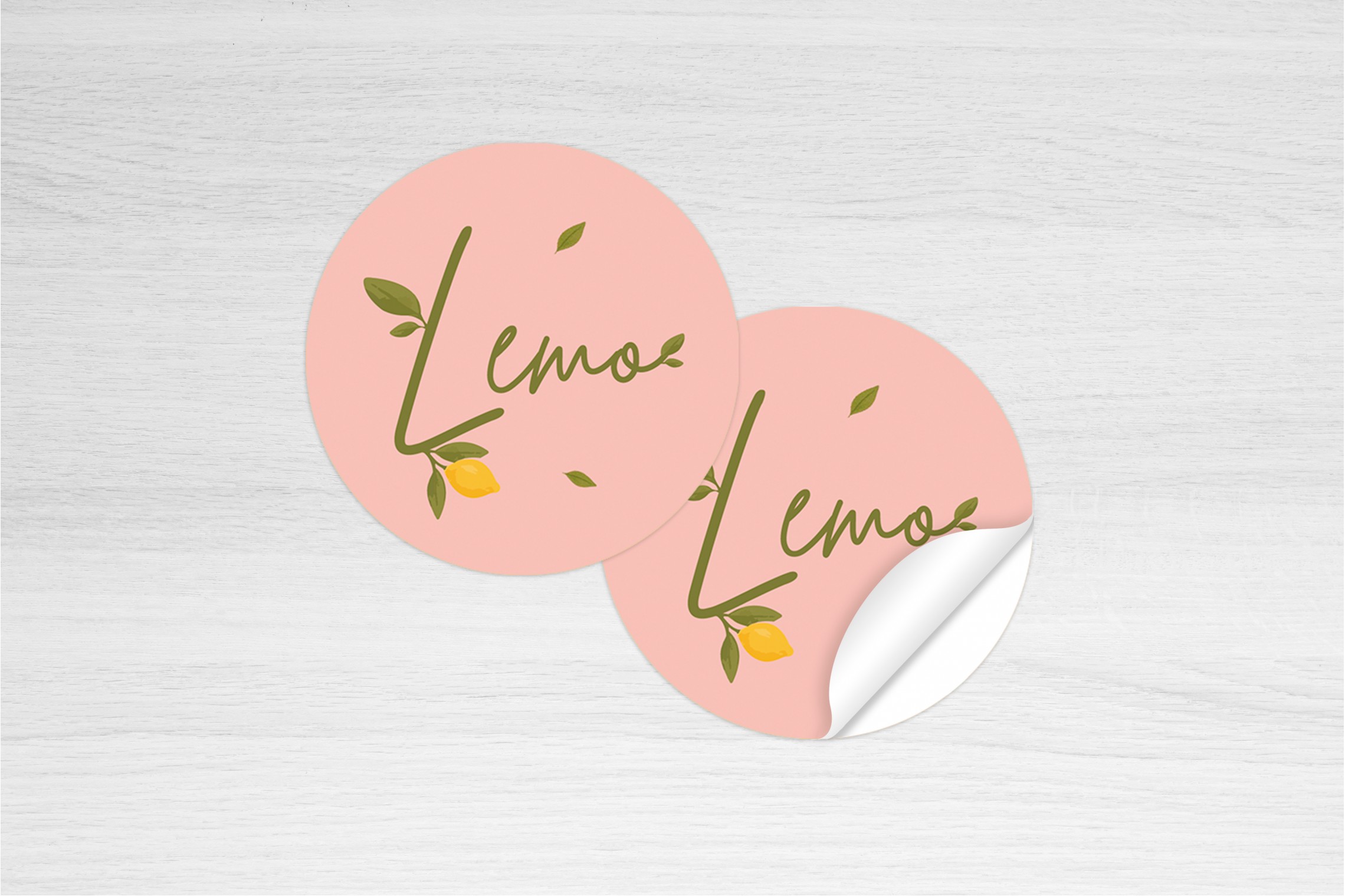 Naam met citroentakken