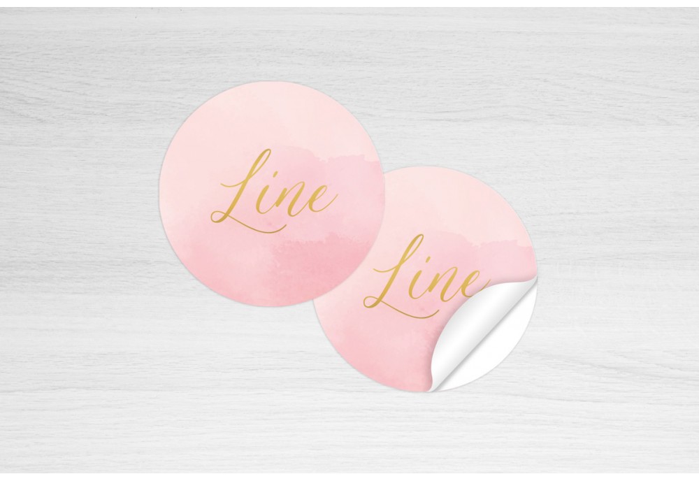 Roze aquarel Roze aquarel