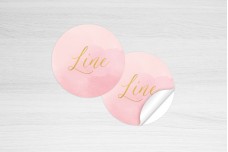 Roze aquarel Roze aquarel