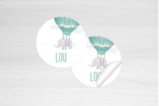 Luchtballon met olifantje Luchtballon met olifantje