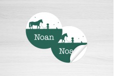 Jongen met paard Jongen met paard