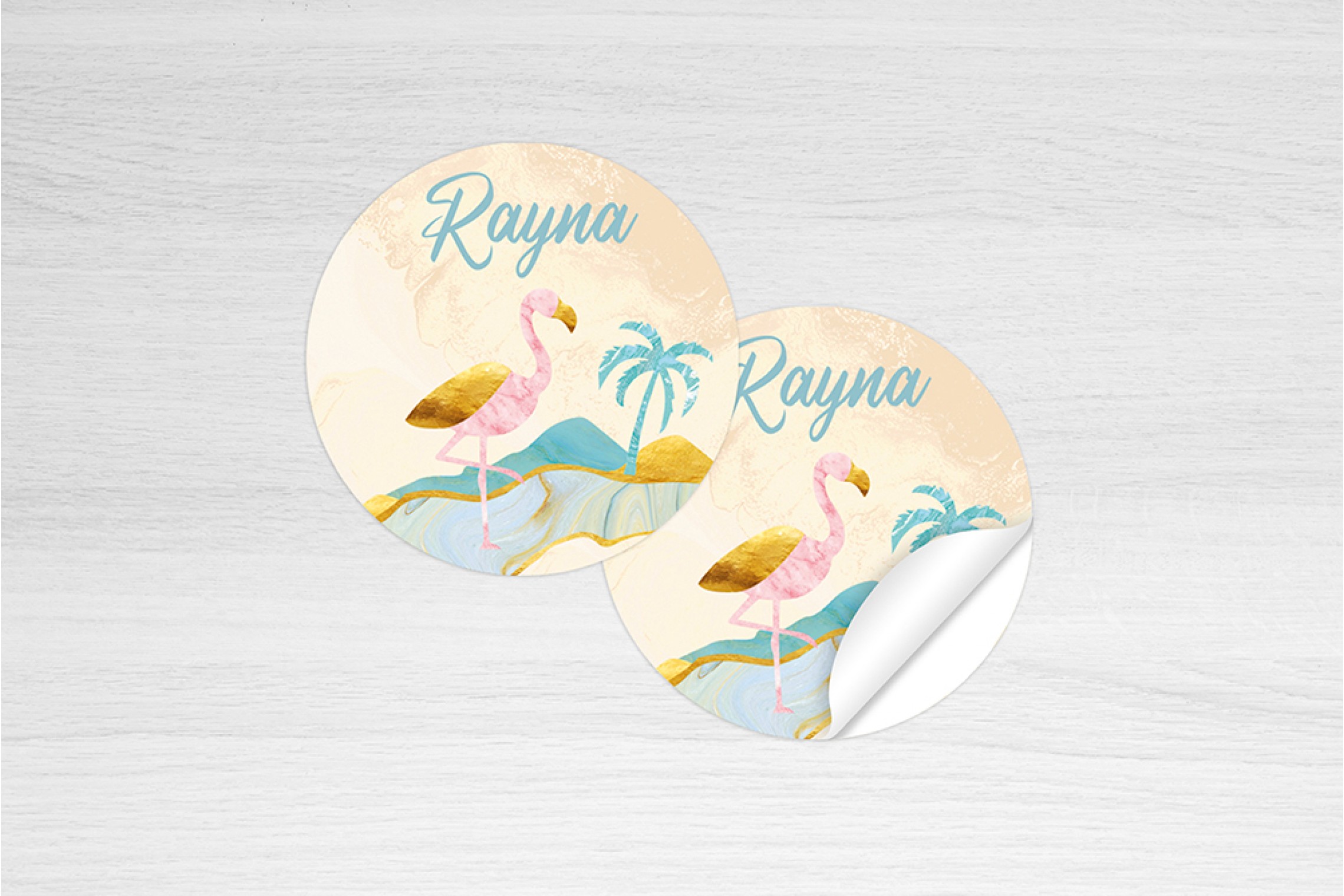 Tropische flamingo