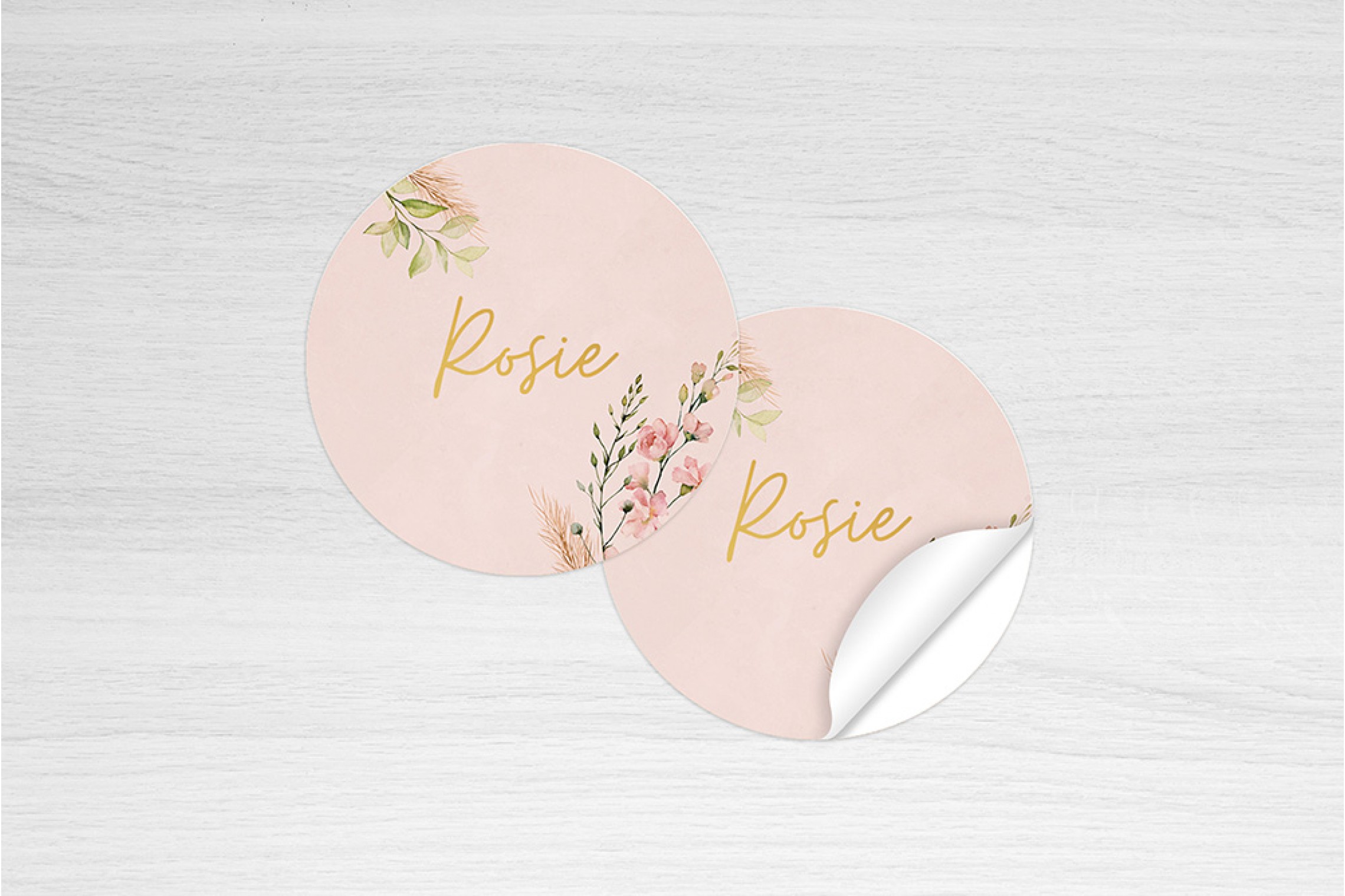 Bloemen met roze