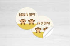 Twee zotte aapjes Twee zotte aapjes