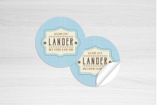 Vintage met label Vintage met label