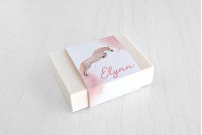 Paard met aquarel Paard met aquarel