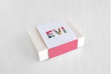 Letters met bloemen Letters met bloemen