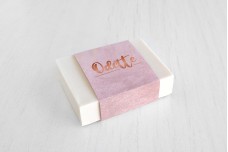 Roze met koper Roze met koper